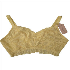 [5X$20] Bralette Lace Full Cover / Size L / NWT